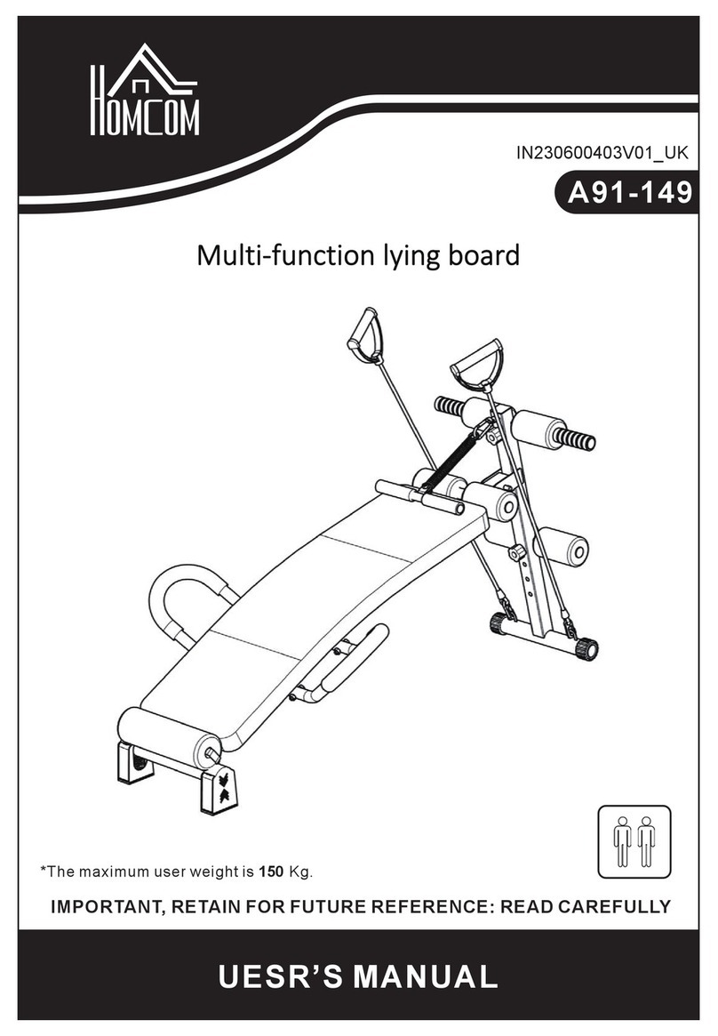 HOMCOM A91-149 User manual HOMCOM A91-149 User manual