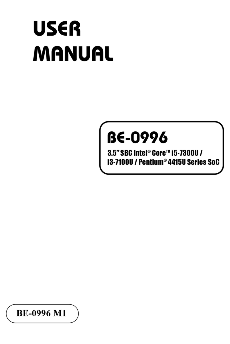 protech BE-0996 User manual
