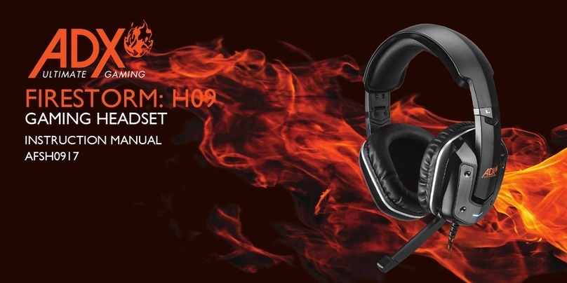 ADX FIRESTORM H09 User manual