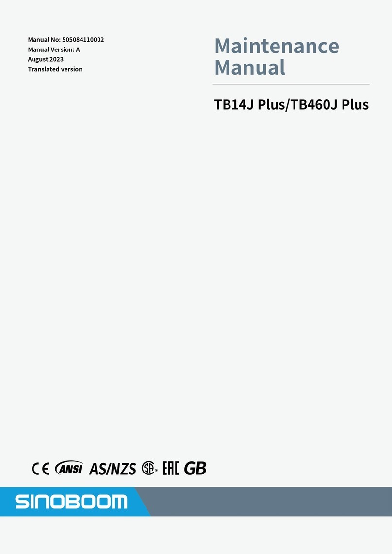 Sinoboom TB14J Plus User manual