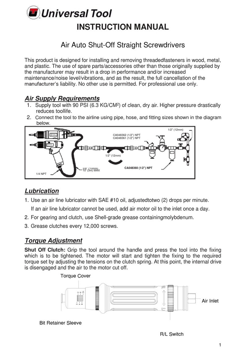 Universal Tool UT8933 User manual