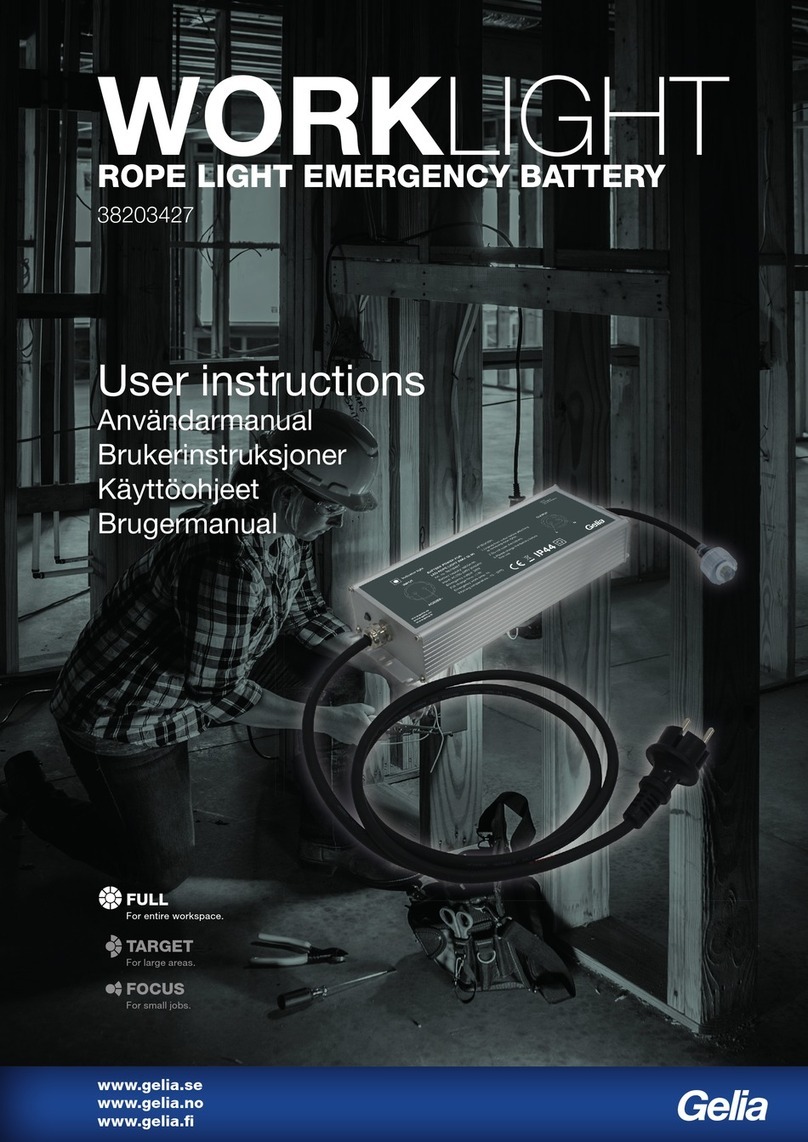 Gelia 38203427 User instructions