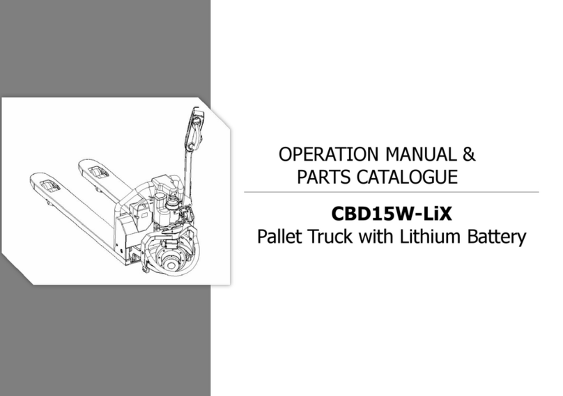 Xilin CBD15W-LiX Operation manual and parts list