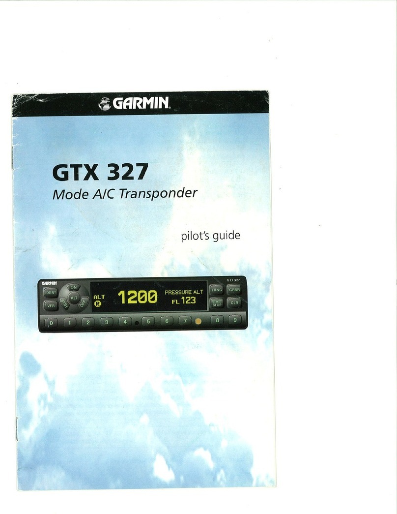 Garmin GTX 327 pilot's guide