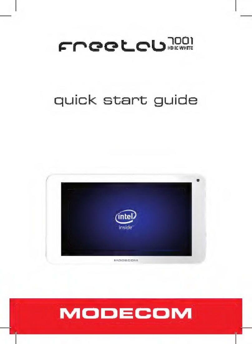 Modecom freetab 7001 HD IC WHITE User manual
