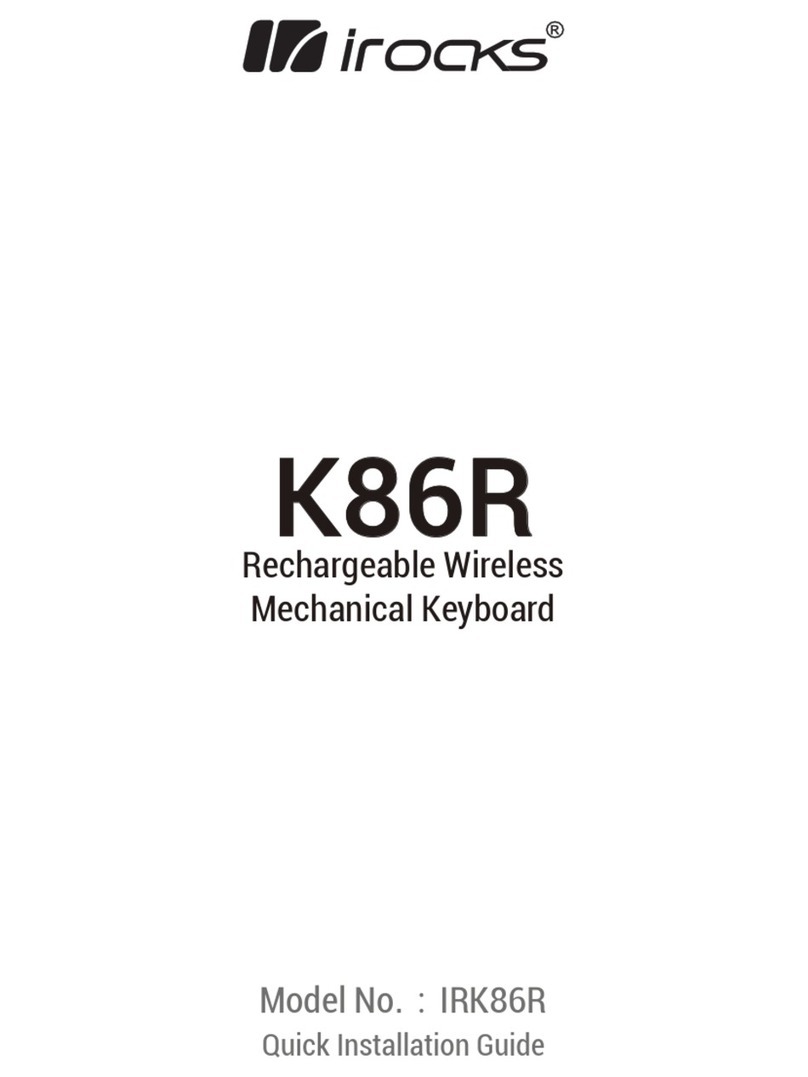 I-Rocks K86R Quick installation guide