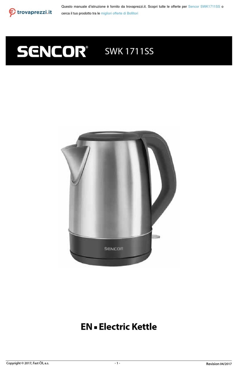 Sencor SWK 1711SS User manual