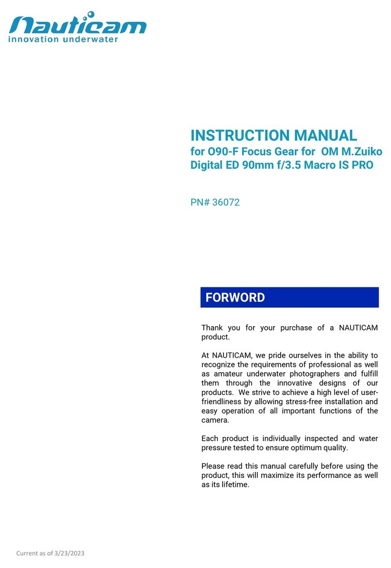 Nauticam 36072 instruction manual