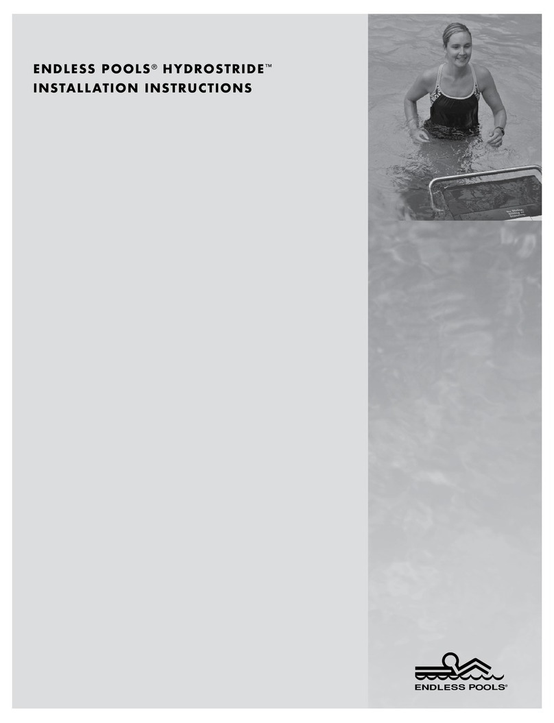 Endless Pools HYDROSTRIDE installation instructions