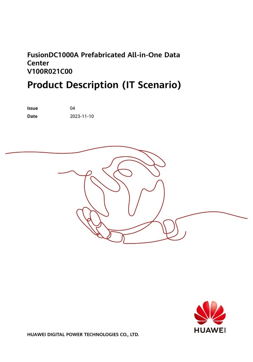 Huawei FusionDC1000A Technical specifications Huawei FusionDC1000A Technical specifications