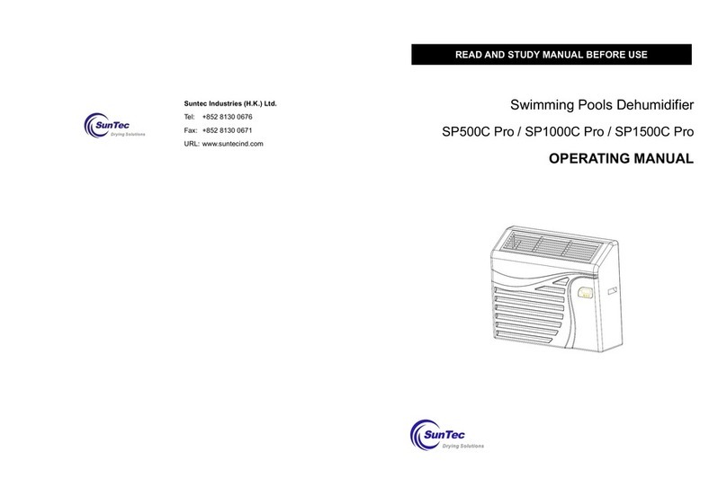 SUNTEC SP1000C operating manual
