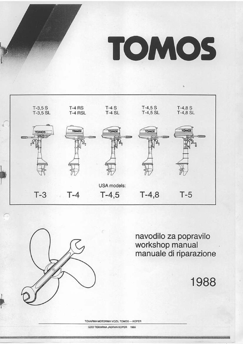 Tomos T-3 Workshop manual