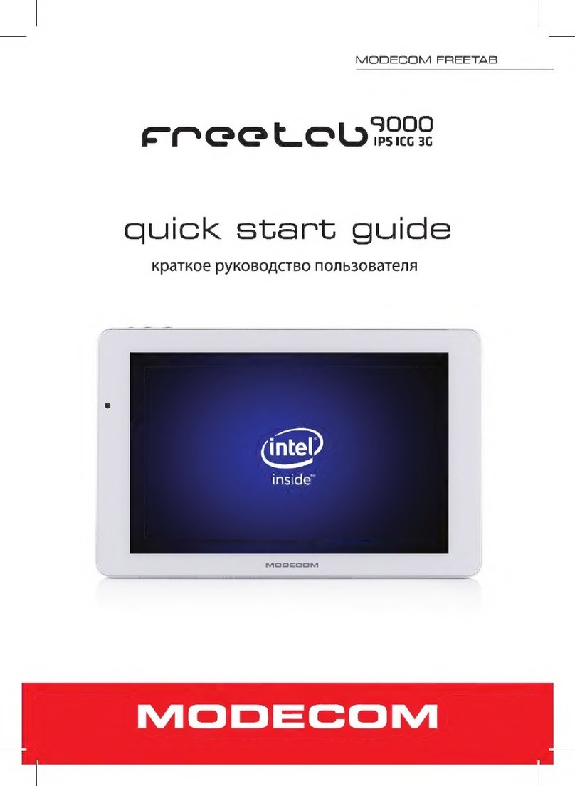 Modecom FreeTAB 9000 IPS ICG User manual