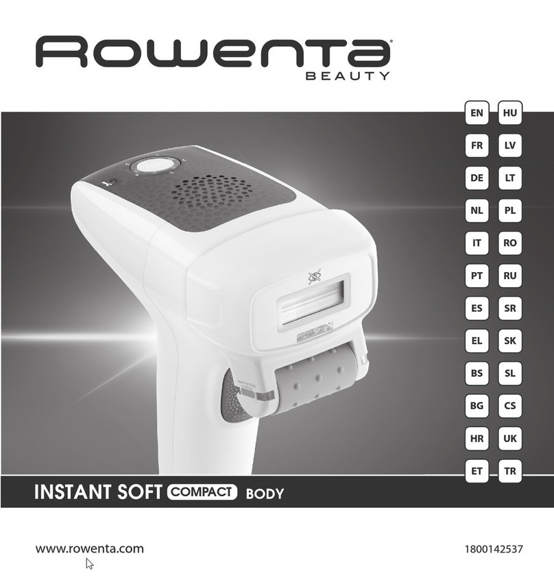 Rowenta Instant Soft Compact Body User manual