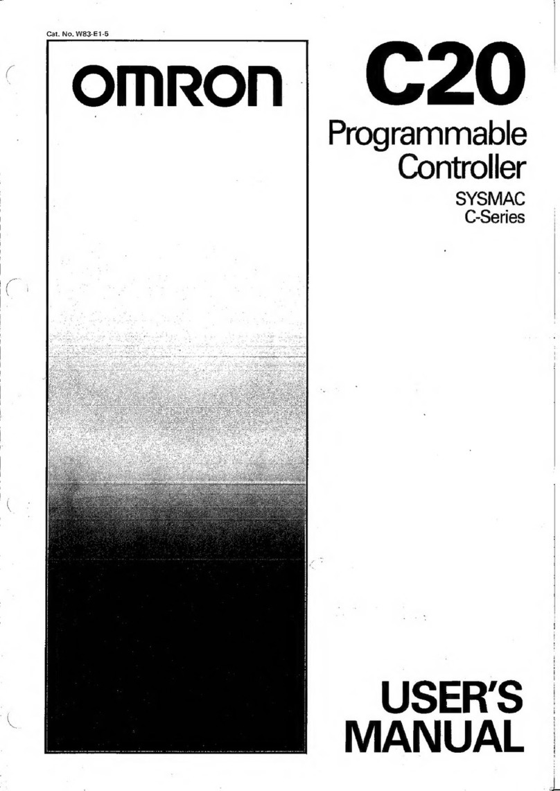 Omron SYSMAC C series User manual