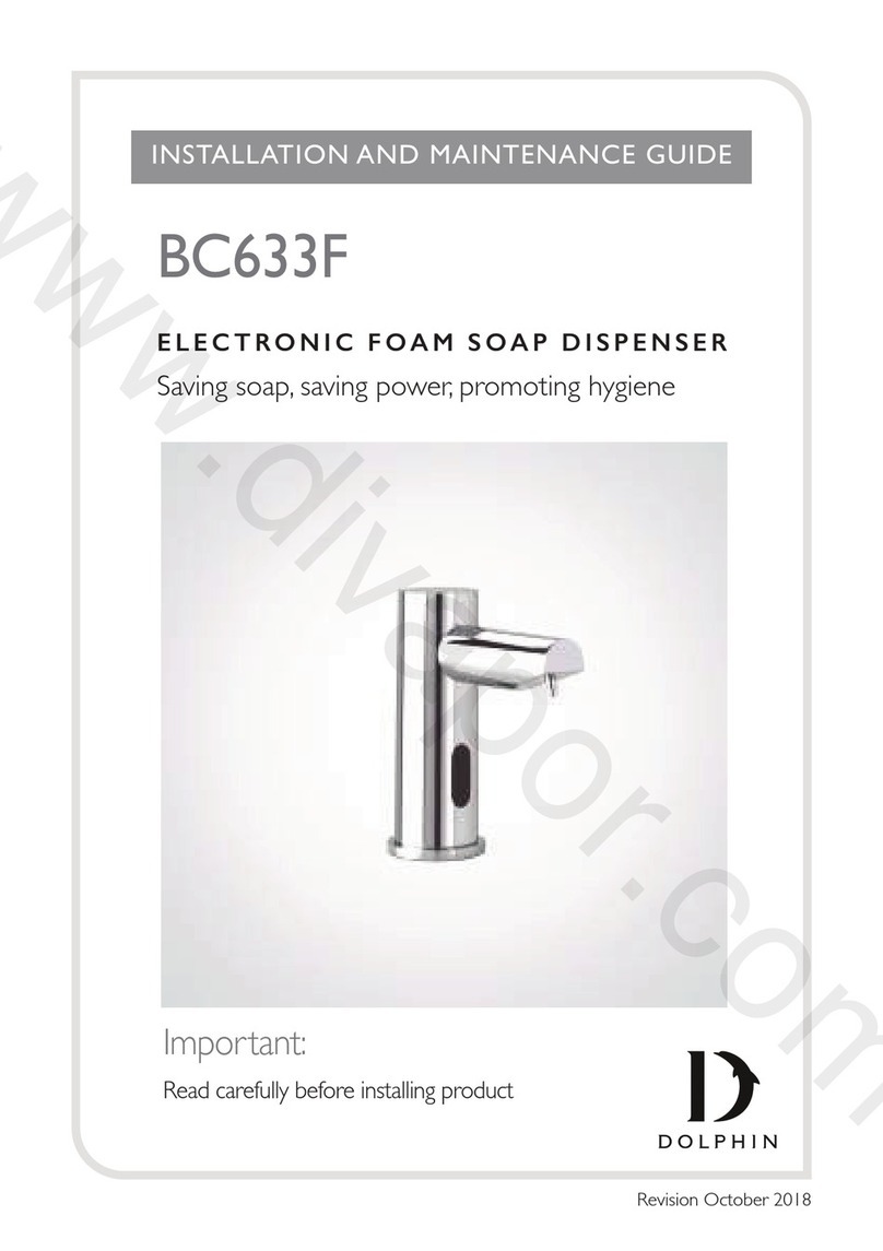 Dolphin BC633FC Installation and maintenance guide