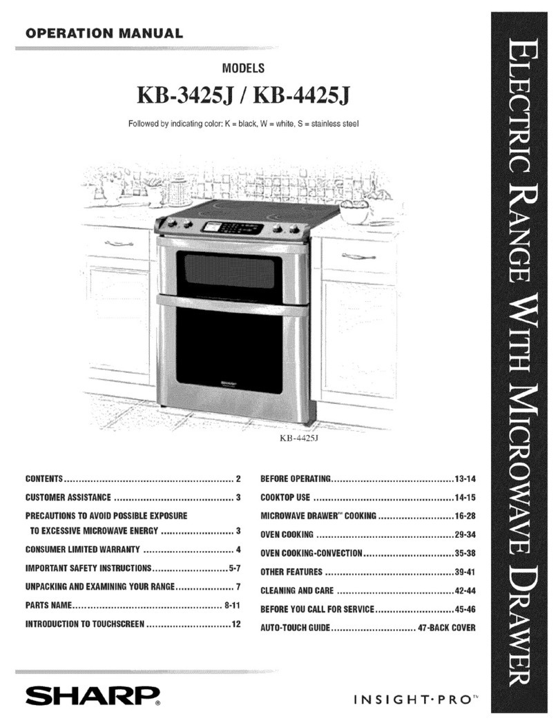 Sharp KB-3425J User manual