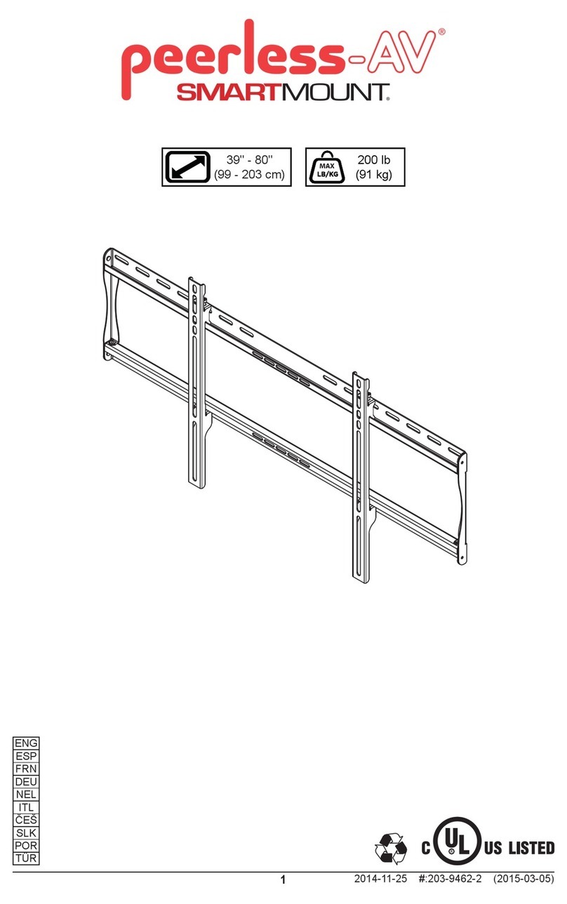 peerless-AV MIS987 User manual