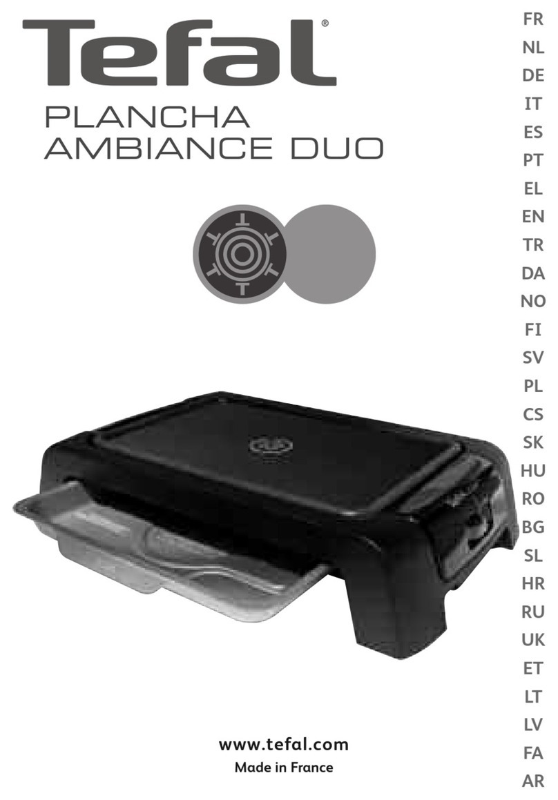 TEFAL TG602012 manual