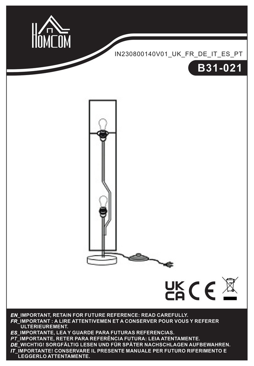 HOMCOM B31-021 manual