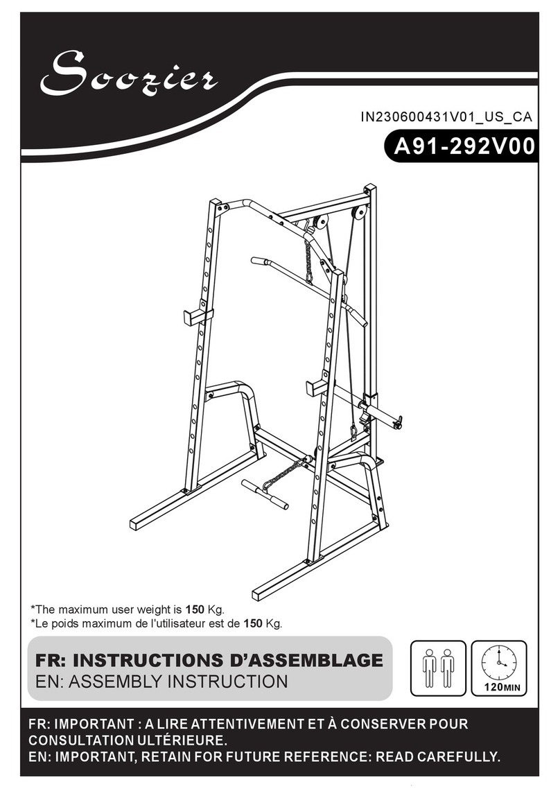 Soozier A91-292V00 User manual