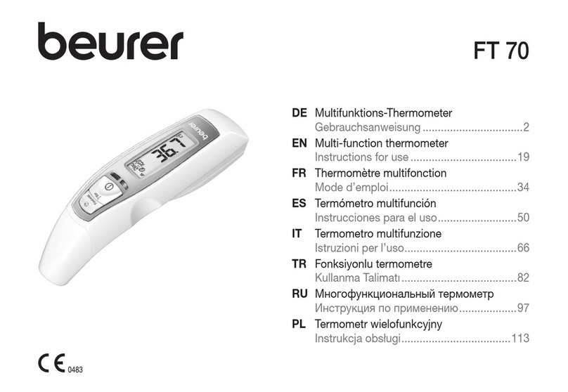 Beurer FT 70 User manual