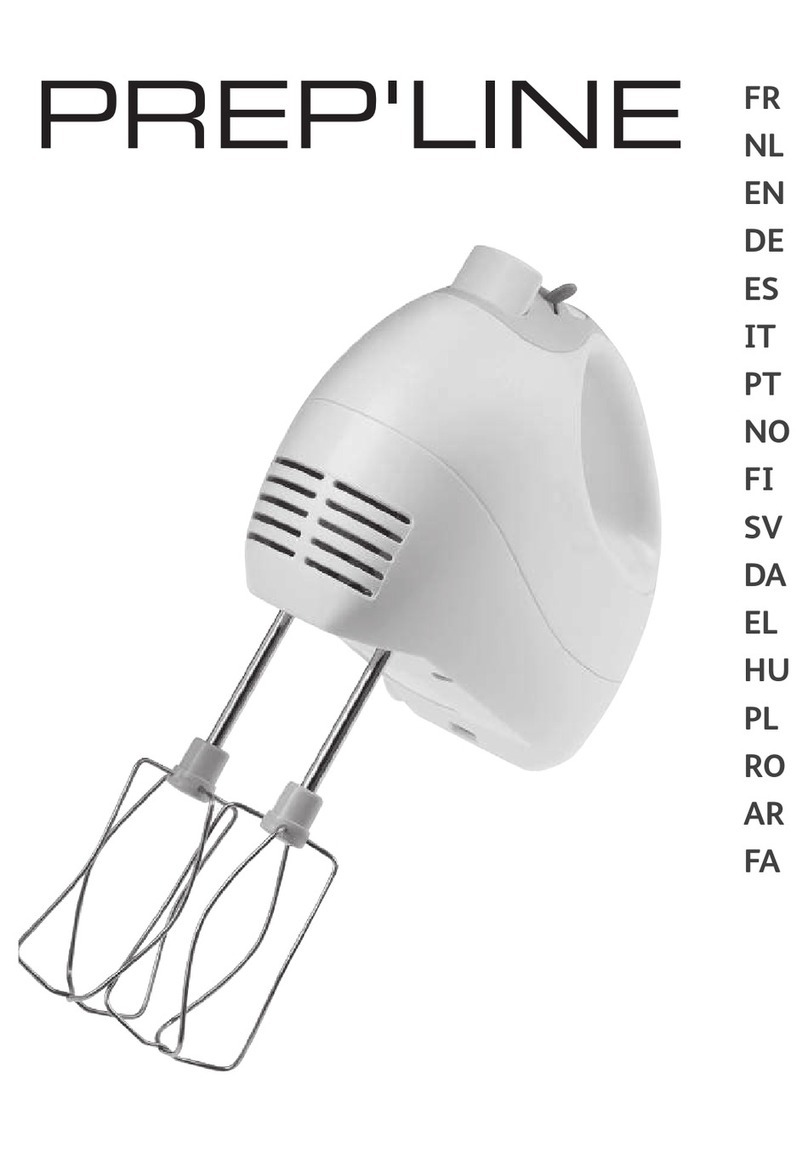 TEFAL PREP'LINE manual
