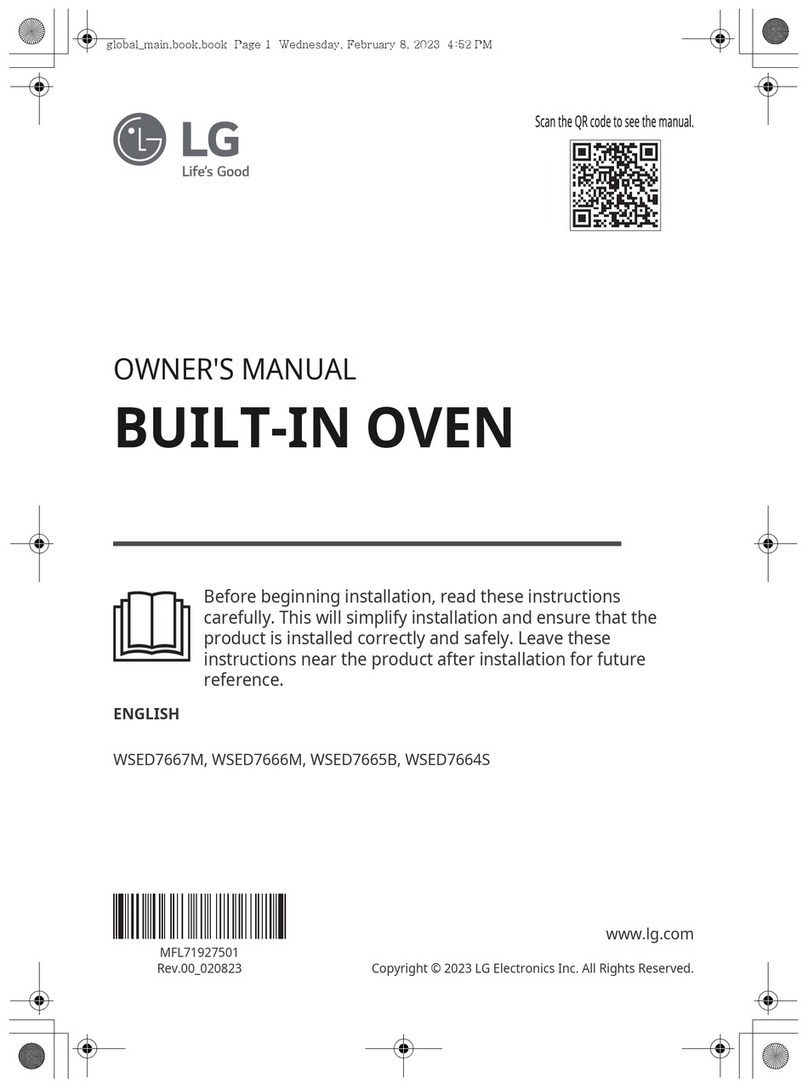 LG WSED7667M User manual