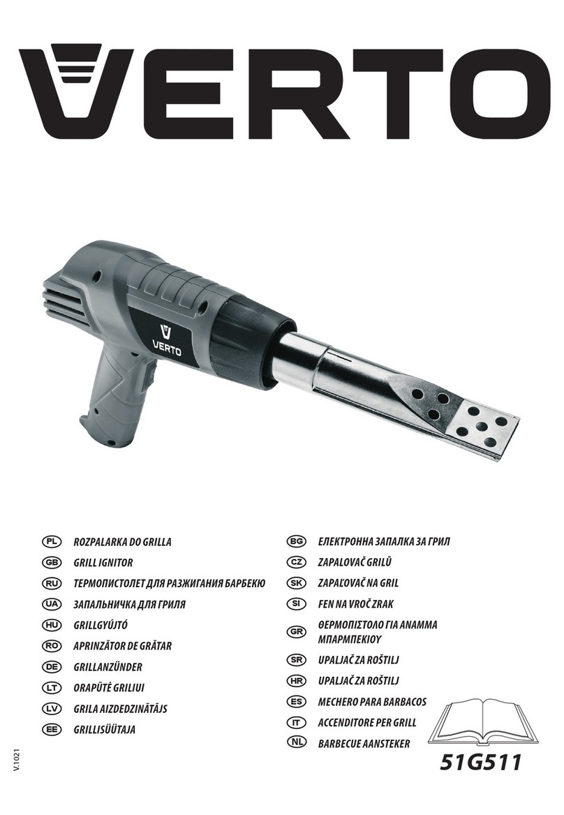 VERTO 51G511 instruction manual