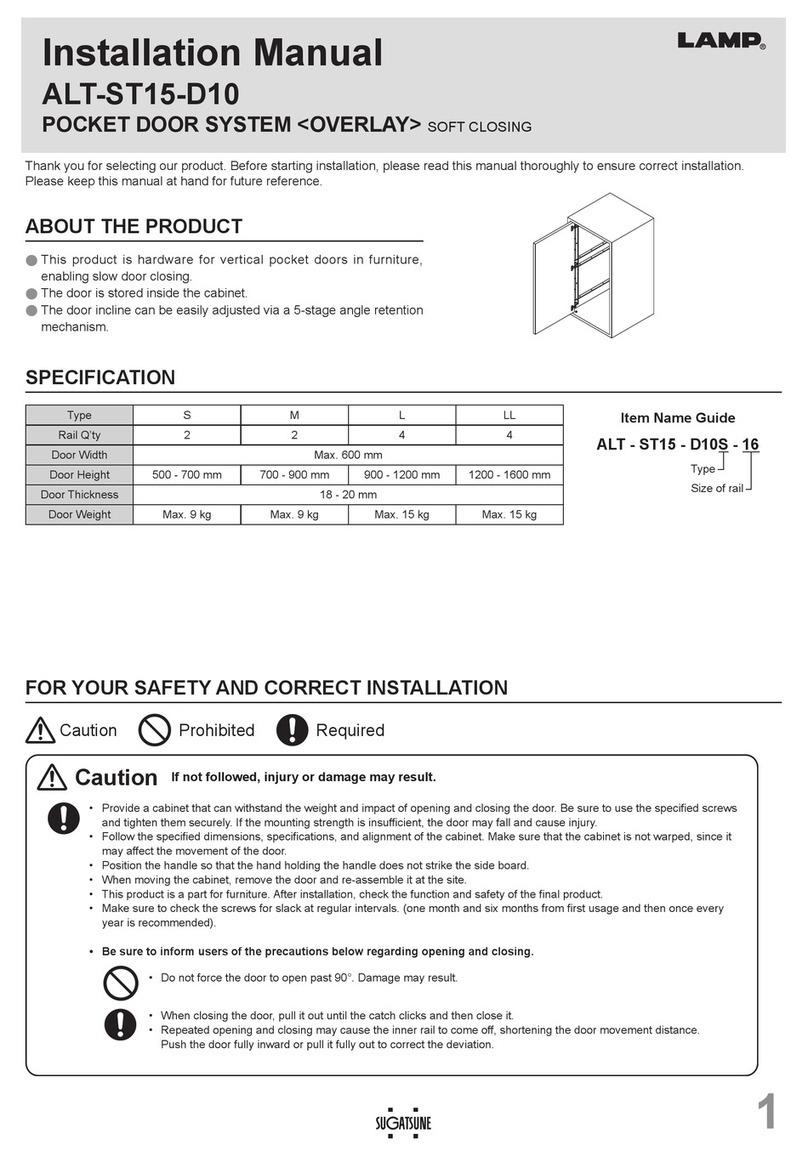 Lamp ALT-ST15-D10 User manual