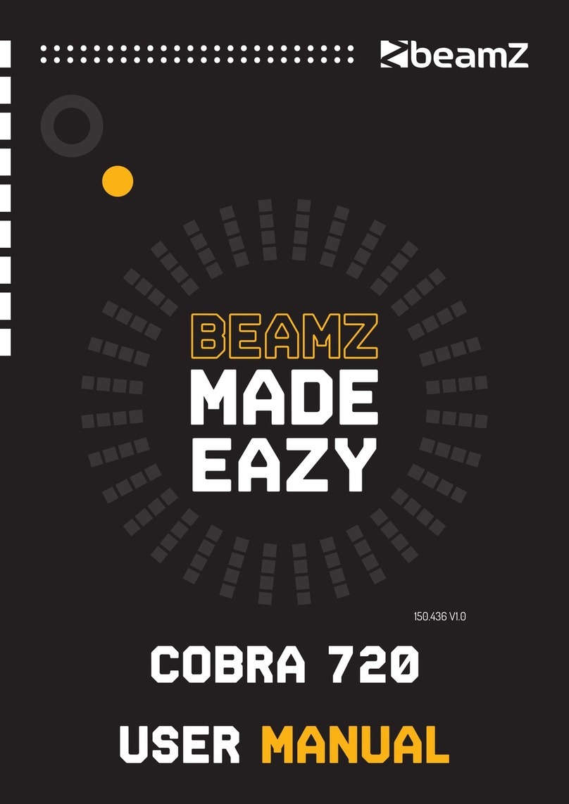 Beamz Cobra 720 User manual