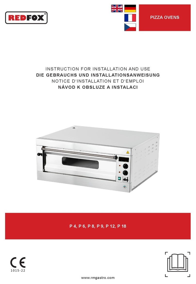 Redfox P 4 Instructions for installation and use