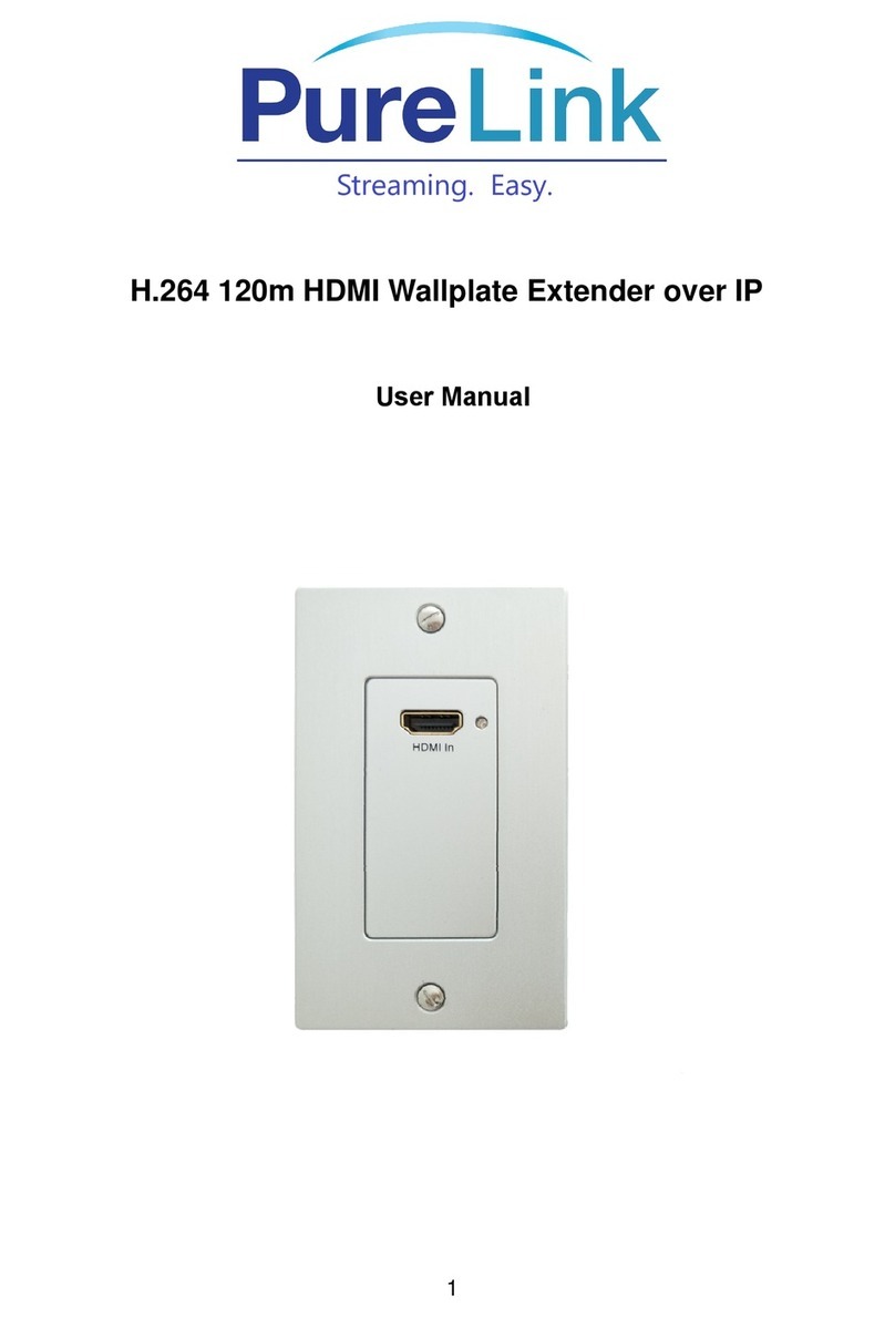 PureLink VIP-101-E-WP User manual