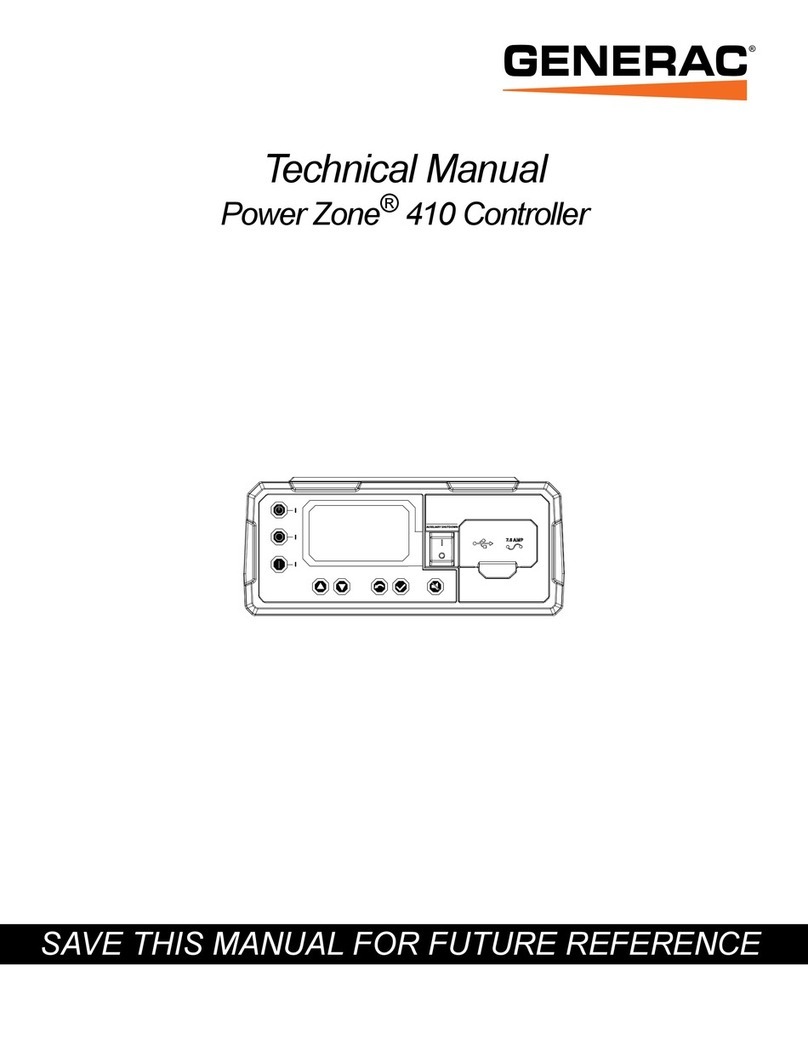 Generac Power Systems Power Zone 410 User manual