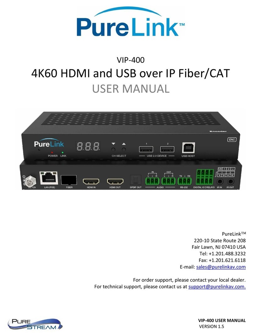PureLink VIP-400 user manual