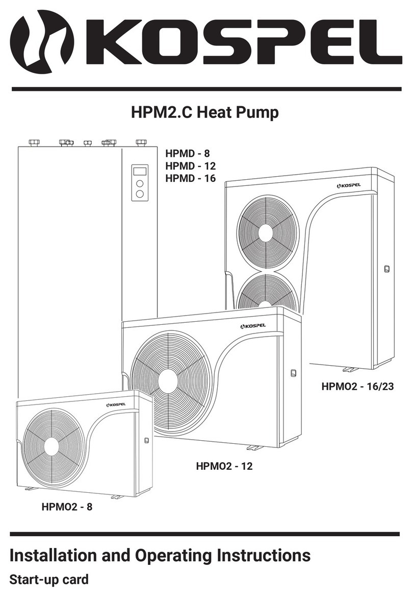 Kospel HPM2.C Installation and operating instructions