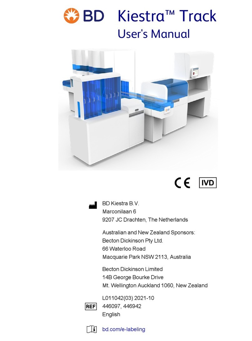 BD Kiestra Track user manual