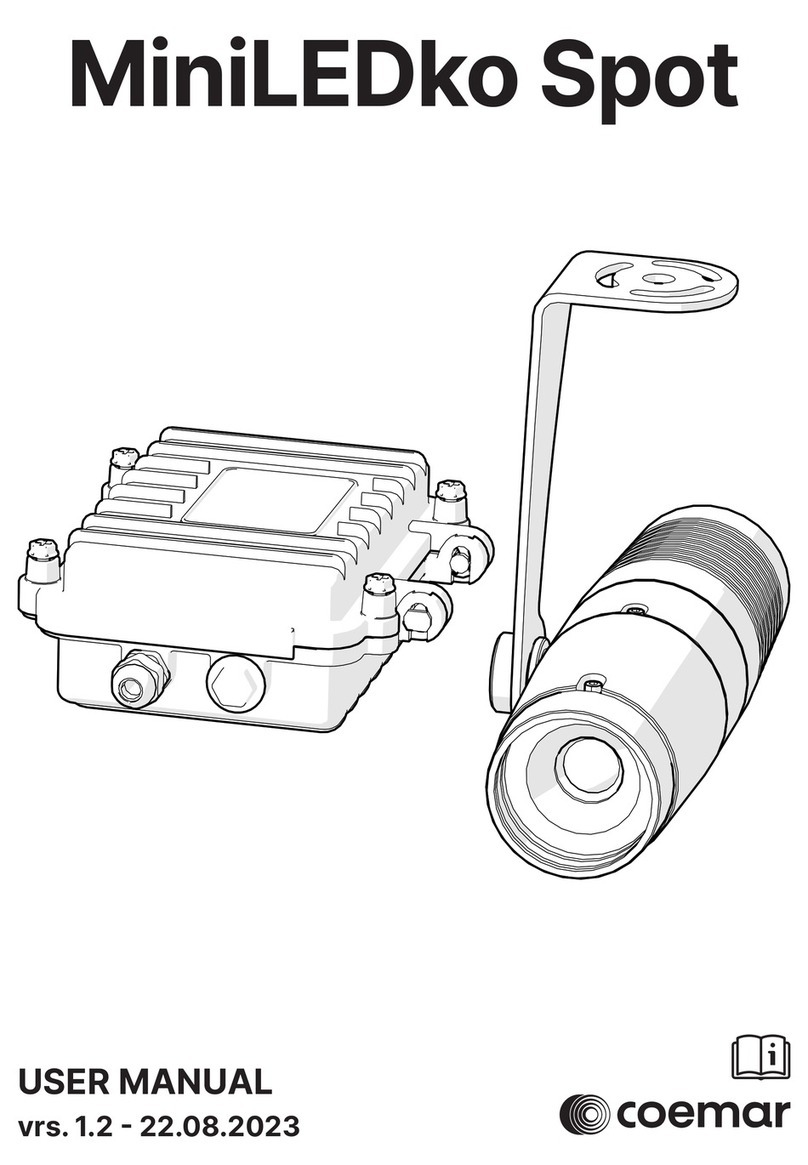 Coemar MiniLEDko Spot User manual