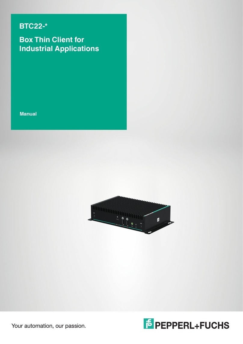 Pepperl+Fuchs BTC22 Series manual