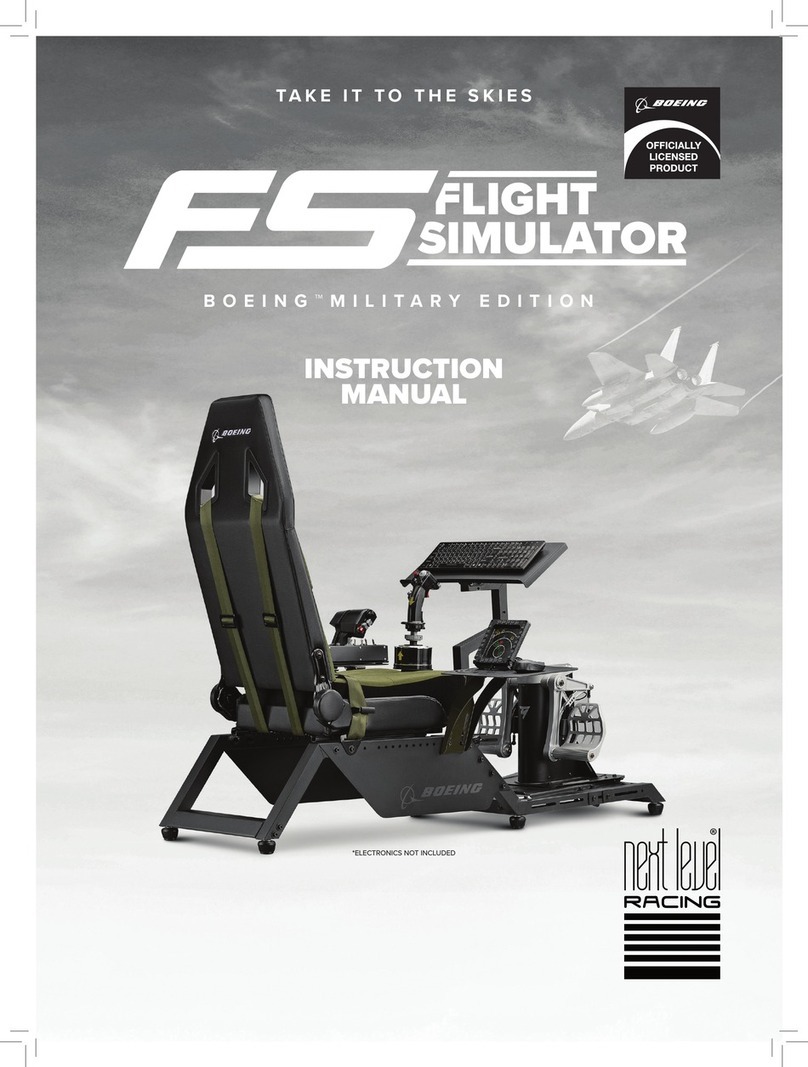 Next Level Racing FLIGHT SIMULATOR BOEING MILITARY EDITION instruction manual Next Level Racing FLIGHT SIMULATOR BOEING MILITARY EDITION instruction manual