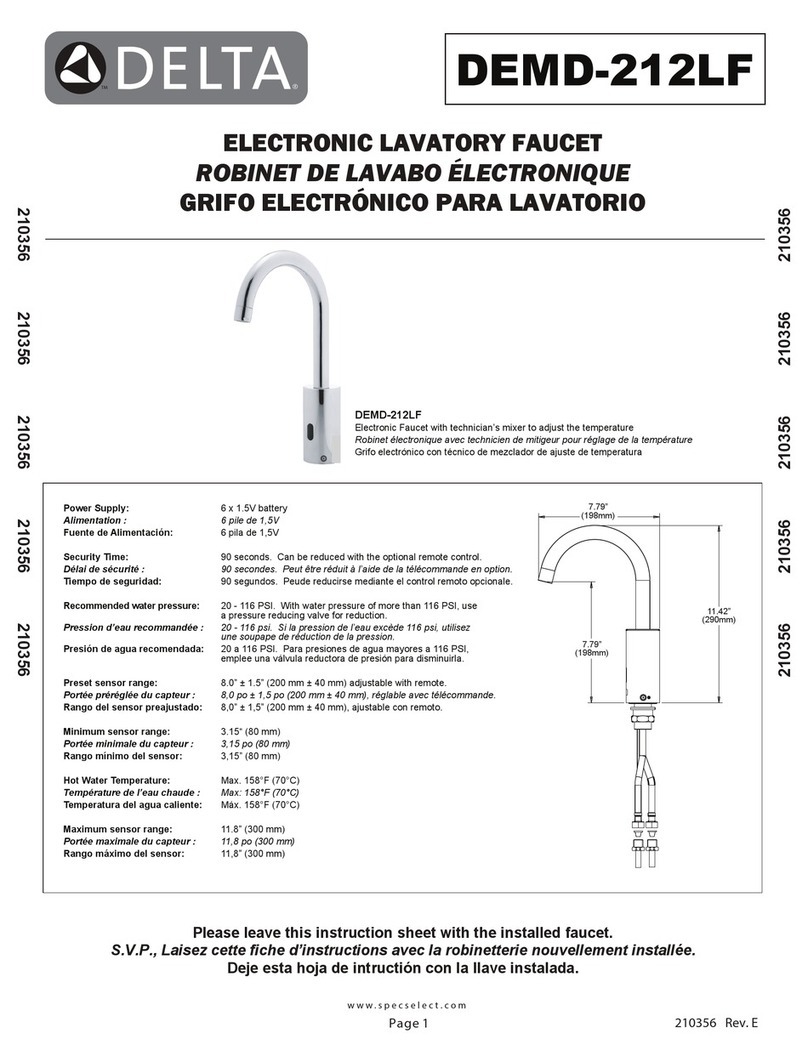 Delta DEMD-212LF User manual