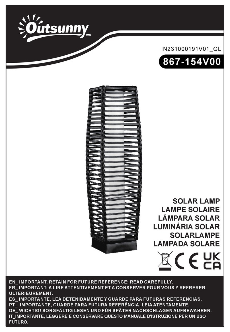 Outsunny 867-154V00 manual Outsunny 867-154V00 manual