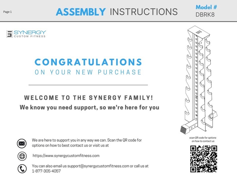 Synergy DBRK8 User manual Synergy DBRK8 User manual