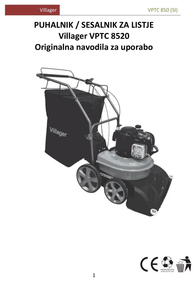 Villager VPTC 8520 Original instruction manual