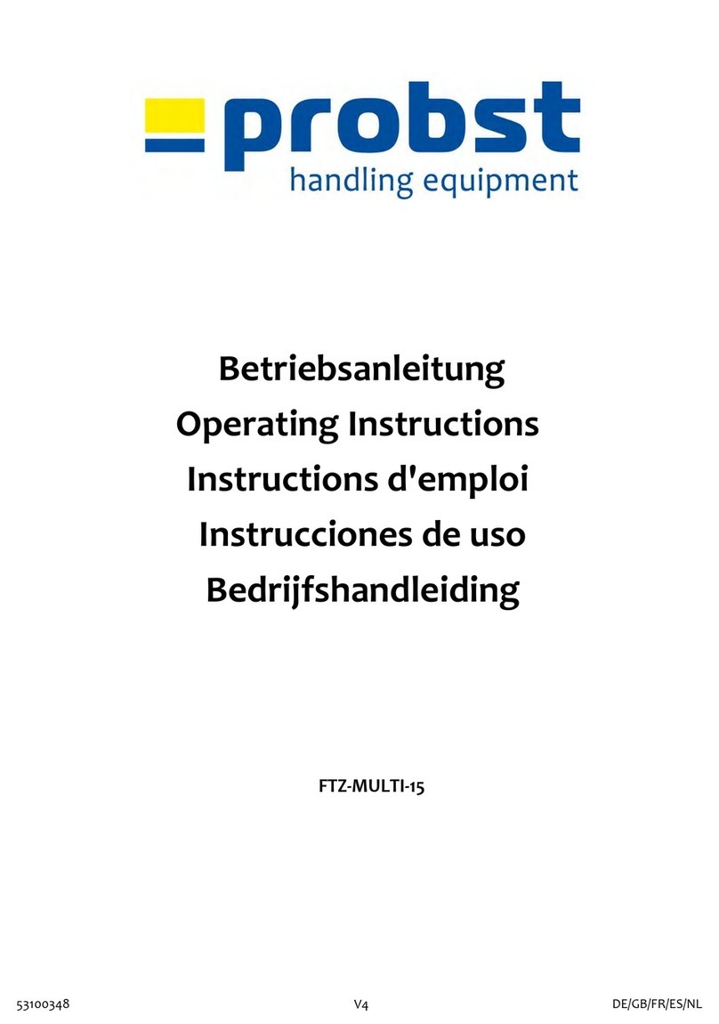 probst FTZ-MULTI-15 User manual
