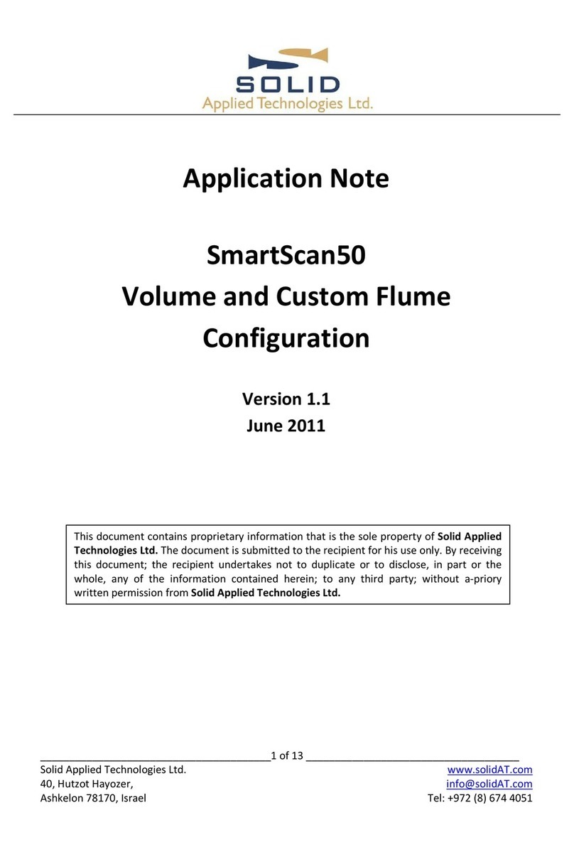 Solid SmartScan50 Installation and operating instructions