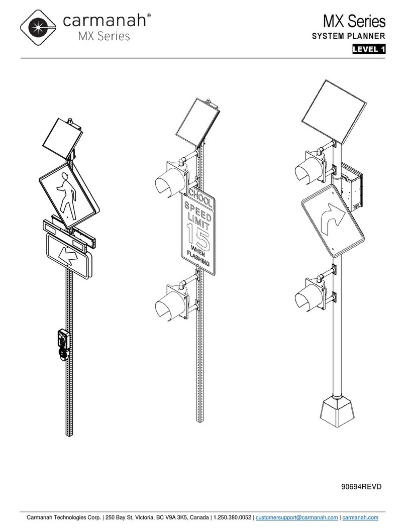 Carmanah MX Series manual