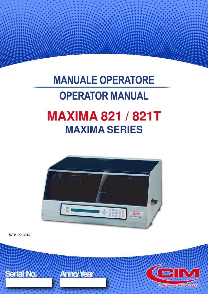 CIM MAXIMA Series User manual