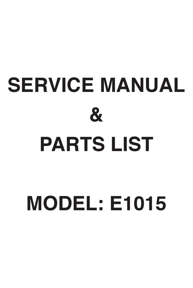 Janome JUNO E1015 Service manual