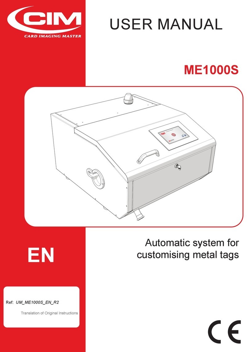 CIM ME1000S User manual
